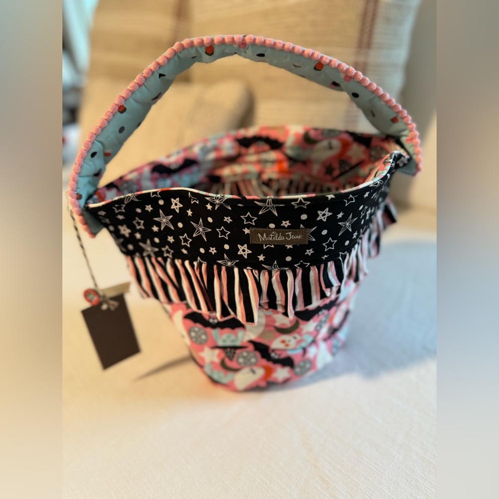 Brand new Matilda Jane Halloween bucket tote!